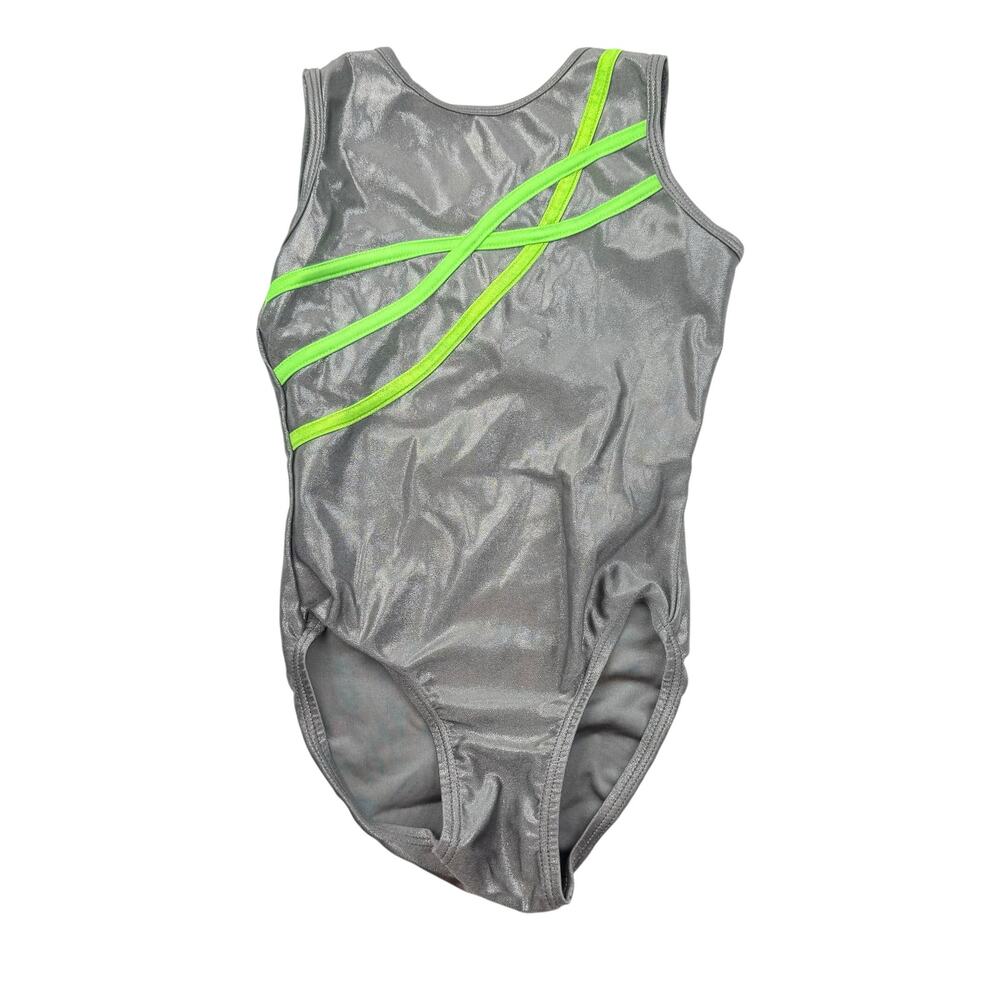 Tumble Wear Metallic Leotard, Size 7/8